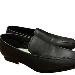 Benelaccio Boys Formal Black Slip On Shoes- Size 33, US 1.5-2
